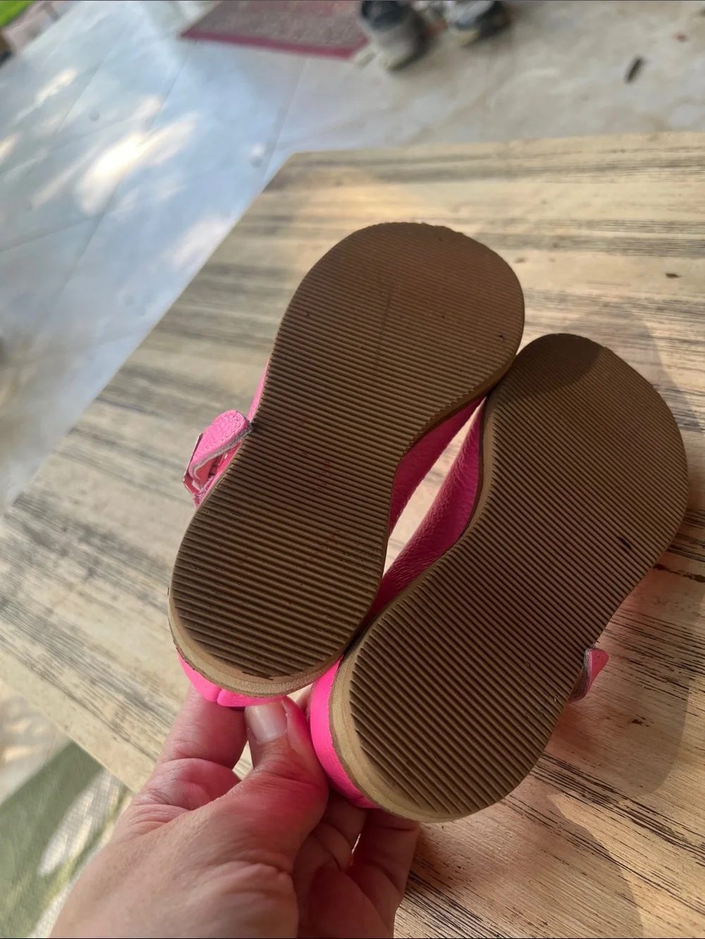 Girls Pink Mary Jane Dress Shoes with Buckle Strap
